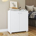 Armário 2 Portas 1 Prateleira Mdp 15mm Branco