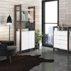 Armário 2 Portas 2 Prateleiras Az1009 Tecno Mobili