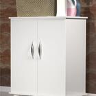 Armário 2 Portas Branco De Casal Cama Box Multiuso