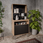 Armário 2 Portas Cantinho Do Café Rilary Para Cozinha M12 - D