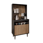 Armário 2 Portas Cantinho Do Café Rilary Para Cozinha M12 - D