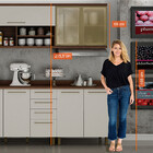 Armário 2 Portas Com Vidro Reflecta Tarantela Valdemóveis