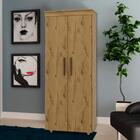 Armário 2 Portas Multiuso Com Gaveta Ipê Nobre Advantage Batr