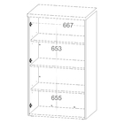 Armário 2 Portas Toq Artany