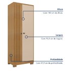 Armário 2 Portas Virtus Com Chave