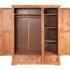 Armário 3 Portas 2 Gavetas Acapulco Cera Acapulco