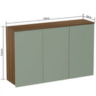 Armário 3 Portas Luciane Fabi