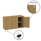 Armário 3 Portas Pivotante Credenza Samba