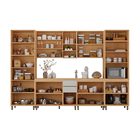 Armário 40cm Carvalho 1 porta Cinza Cristal Aura 40x80x32cm Luciane