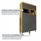 Armário 4 Portas 6 Gavetas 100% Mdf Princesa Freijó/grafite