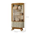 Armário 4 Portas Ballantines Cumaru Opala