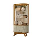 Armário 4 Portas Ballantines Cumaru Opala