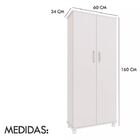 Armario 5 Prateleira 2 Portas