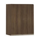 Armário 60cm 2 Portas 60x75x36,5cm Nogueira Dourado Jade Suprema Luciane
