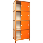 Armário 744-4 Portas Laranjas