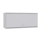 Armário 1 Porta 80x36x30cm Madeira Branco Bari Luciane