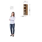 Armário Adega Modulado Aéreo 20cm Verace Espresso Móveis Marr