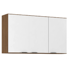 Armário Aérea 120cm 3 Portas 2 Prateleira Firenze D02 Amendol