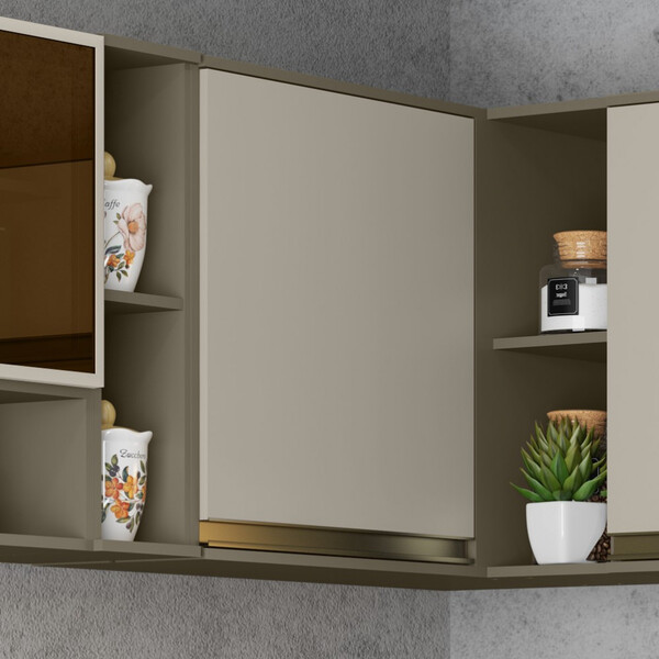 Armário Aéreo 01 Porta 60 Cm Évelin Henn