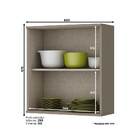 Armário Aéreo 01 Porta 60 Cm Évelin Henn