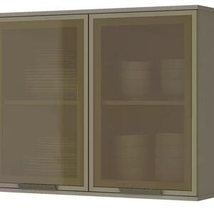 Armario Aereo 02 Portas 80 Cm 100% Mdf Connect C55 Henn | Leroy Merlin