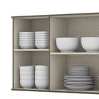 Armário Aéreo 03 Portas 120 Cm Évelin Henn