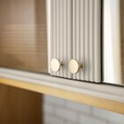 Armário Aéreo 1,2m 3 Portas Vidro Reflecta Atena Linea Brasil