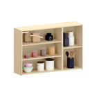 Armário Aéreo 100% MDF 3 Portas 120cm Aura Luciane Móveis