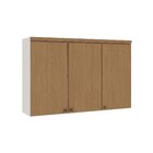 Armário Aéreo 100% Mdf Para Cozinha 3 Portas Americana 45 Gra