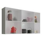 Armario Aereo 10 Portas Irlanda Branco Casa Mobilia