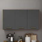 Armário Aéreo 120 Cm 3 Portas São Luis Valdemóveis