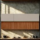 Armario Aereo 120 Cm E Armario Aereo 60 Cm Ripado Proenca Dem