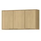 Armario Aereo 120 Cm Mdp 3 Portas Glor Agl04 Mxm