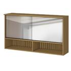 Armario Aereo 120cm 02 Portas De Vidro 2005807 Armoveis