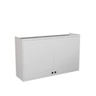 Armário Aéreo 120cm 2 Portas Cozinha Sevilha Branco