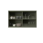 Armário Aéreo 120cm 2 Portas Cozinha Sevilha Verde