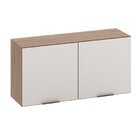 Armário Aéreo 120cm 2 Portas Etna Carvalho Oak/off White