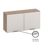 Armário Aéreo 120cm 2 Portas Etna Carvalho Oak/off White