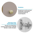 Armário Aéreo 120cm 3 Portas Elegance Luciane Móveis