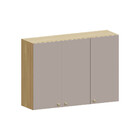 Armário Aéreo 120cm 3 Portas Elegance Luciane Móveis