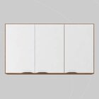 Armário Aéreo 120cm 3 Portas Firenze Amendola Touch/branco