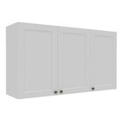 Armário Aéreo 120cm Com 3 Portas 2323 Provençal Branco