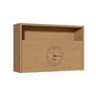 Armário Aéreo 1 Porta 120x78x32cm Madeira Carvalho Condessa Nesher