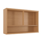 Armário Aéreo 2 Portas 120x78x32cm Madeira Carvalho Condessa Nesher