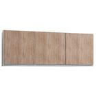 Armário Aéreo 150cm 3 Portas Argélia Branco/castanho - Lumil