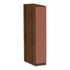 Armário Aéreo 15cm 1 Porta Jade Luciane Móveis - Nogueira Dou