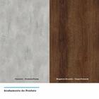 Armário Aéreo 15cm 1 Porta Jade Luciane Móveis - Nogueira Dou