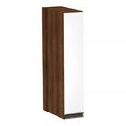 Armário Aéreo 15cm 1 Porta Jade Luciane Móveis - Nogueira Dou