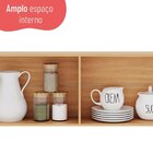 Armário Aéreo 190 Cm Com 4 Portas Melissa Freijóa