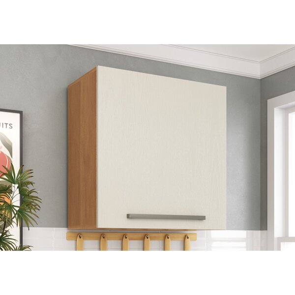 Armário Aéreo 1 Porta 1 Prateleira Favorita Cinamomo / Areia